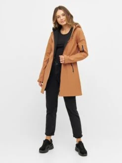 ILSE JACOBSEN Regenmantels Functionele Mantel Dames Lichtbruin -Dameskleding Verkoop Winkel 92d602dacbc957814061f139cd0079b1