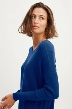 Fransa Lange Truien Trui BLUME Dames Blauw / Navy 11 Fransa Lange Truien Trui BLUME Dames Blauw / Navy -Dameskleding Verkoop Winkel 93c9c9462f80884d028c73905cb921d8