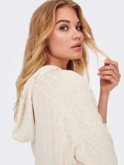 ONLY Hoodies Trui Dames Beige -Dameskleding Verkoop Winkel 9460a5d0b3c83ba7c8cf835135f95c81