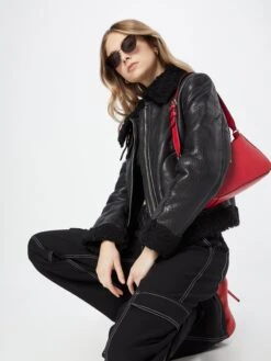 Leren Jassen Tussenjas Feven Dames Zwart -Dameskleding Verkoop Winkel 94af7b0f317ce8d92da2de94915aef27