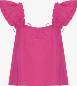 Blouse Tops Blouse Cerise Dames Fuchsia