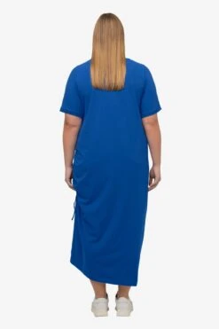 Ulla Popken Maxi Jurken Jurk Dames Royal Blue/koningsblauw -Dameskleding Verkoop Winkel 9604f0d23af1af1026fd573763b902d7