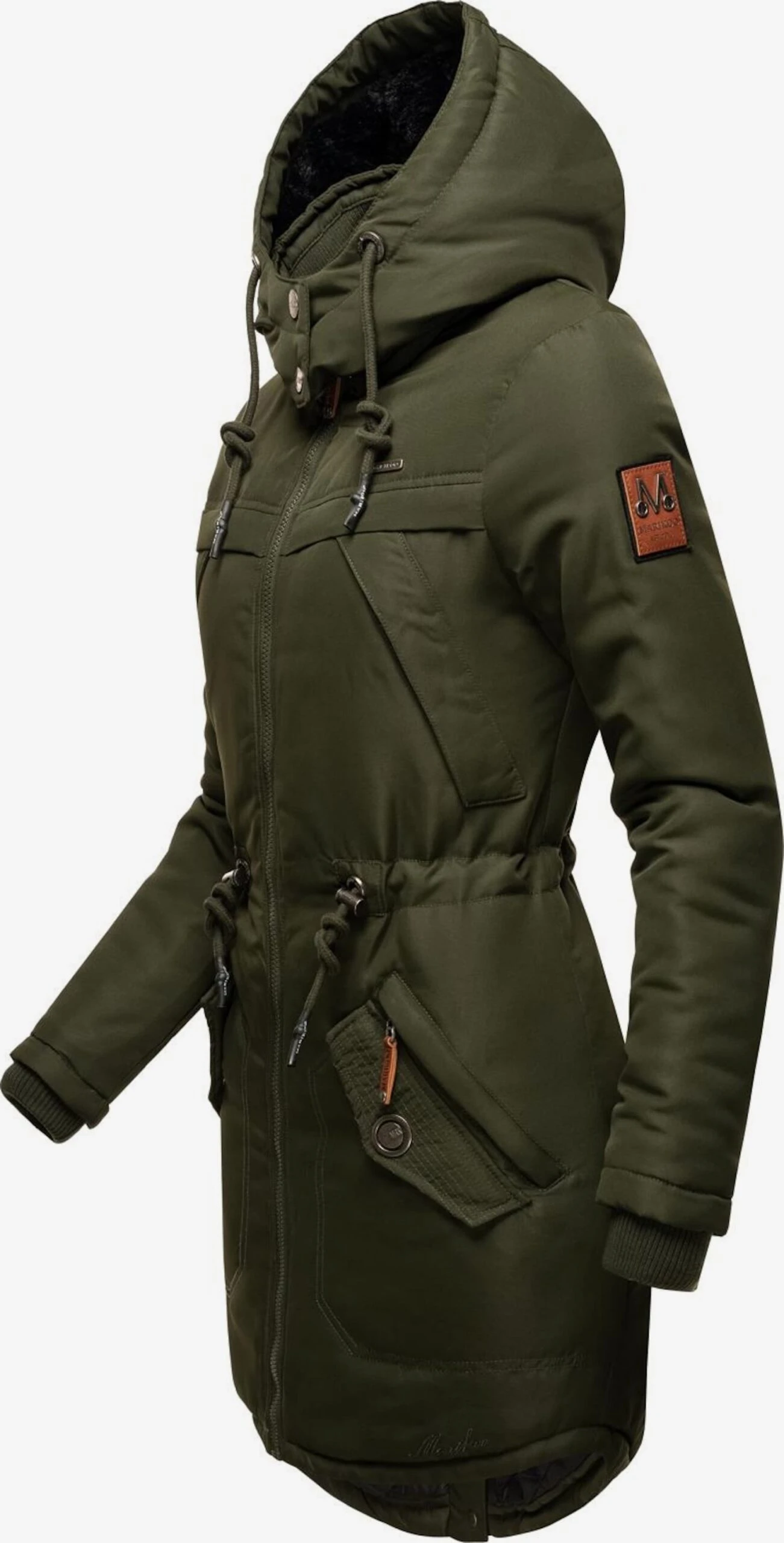 Marikoo Parkas Winterparka Kamii Dames Olijfgroen 4 Marikoo Parkas Winterparka Kamii Dames Olijfgroen - Afbeelding 2