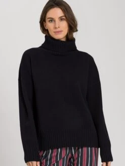 HANRO Coltruien Trui Dames Donkerblauw -Dameskleding Verkoop Winkel 9686f2b1a151091b93a4e3f94b8013c9