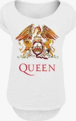 F4NT4STIC T-shirts Shirt Queen Dames Wit