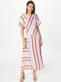 WAREHOUSE Maxi Jurken Jurk Dames Lavendel -Dameskleding Verkoop Winkel 975c88944b7cc5e179fe7a032a77e1cf