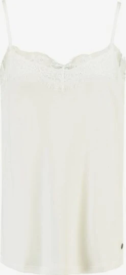 Garcia Spaghetti Tops Top Dames Offwhite