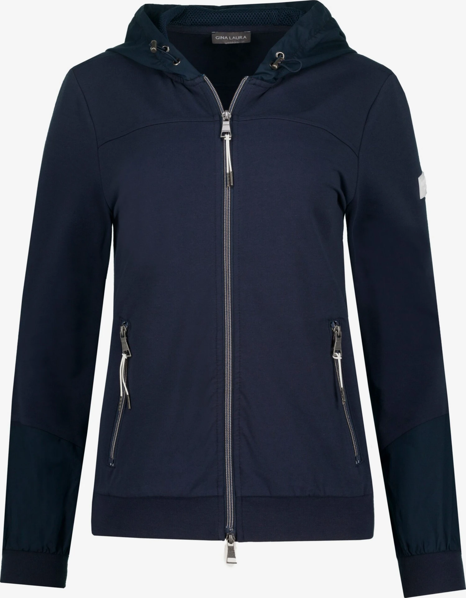 Sweatvesten Sweatvest Dames Donkerblauw 3 Sweatvesten Sweatvest Dames Donkerblauw