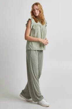 B.young Blouse Tops Blouse BYFELICE Dames Groen / Lichtgroen -Dameskleding Verkoop Winkel 98af34d2ededa56791d7e1f230e700b0