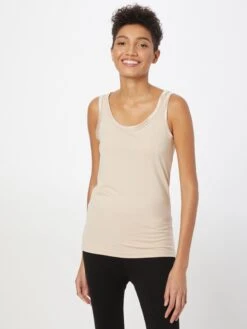 B.young Tanktops Top Lane Dames Beige -Dameskleding Verkoop Winkel 98b4ed71a366954031c90e1c2a1fbdac