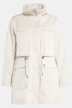 Ulla Popken Outdoor Jassen Functionele Jas Dames Crème -Dameskleding Verkoop Winkel 9a3aa37c9840eefb8c22b1ddccb91b0e