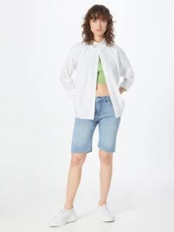 ESPRIT Denim Shorts Slimfit Jeans Dames Blauw -Dameskleding Verkoop Winkel 9a4fd84789789dfb5dc15c687f694e0b