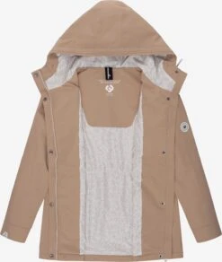 Ragwear Regenjassen Functionele Jas Urbanna Remake Dames Lichtbruin -Dameskleding Verkoop Winkel 9aa60f59790e872c8cf3cb5a5db9e7ba
