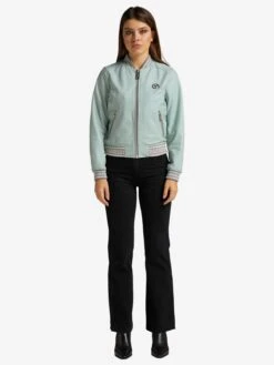 CARLO COLUCCI Leren Jassen Tussenjas Colton-L Dames Blauw -Dameskleding Verkoop Winkel 9b5392ba8920469dbb8fa67312d5a305