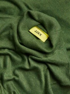 JJXX Gebreide Jurken Gebreide Jurk CAT Dames Donkergroen -Dameskleding Verkoop Winkel 9c6b70245c46184b2ee060b6464b46d5