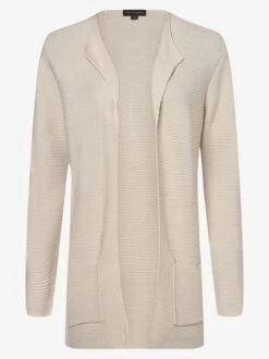 Vesten Gebreid Vest Dames Beige