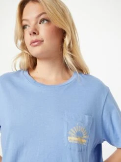 Billabong T-shirts Shirt Sunny Days Dames Lichtblauw -Dameskleding Verkoop Winkel 9e56bb694e310fe238e91249b03966cb