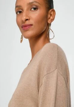 Lange Truien Trui Dames Lichtbruin -Dameskleding Verkoop Winkel 9ec40531d1d270a1ffffa61b54ed4a1c