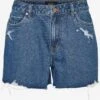 Vero Moda Denim Shorts Loosefit Jeans Zuri Dames Blauw -Dameskleding Verkoop Winkel 9f3d13649a5892fb81c2b454022c1750