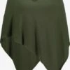 Ulla Popken Ponchos & Kimonos Cape Dames Kaki -Dameskleding Verkoop Winkel 9f8781eb58a9fb1194e197c29cfa5d64