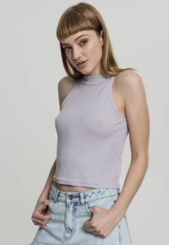 URBAN CLASSICS Crop Tops Top Dames Grijs -Dameskleding Verkoop Winkel a215d42ee9499bc1f8dff6a951147bf0