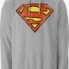 Logoshirt Hoodies Trui Superman - Logo Dames Grijs Gemêleerd -Dameskleding Verkoop Winkel a29f4f35506d40274eabbae28a8525fc
