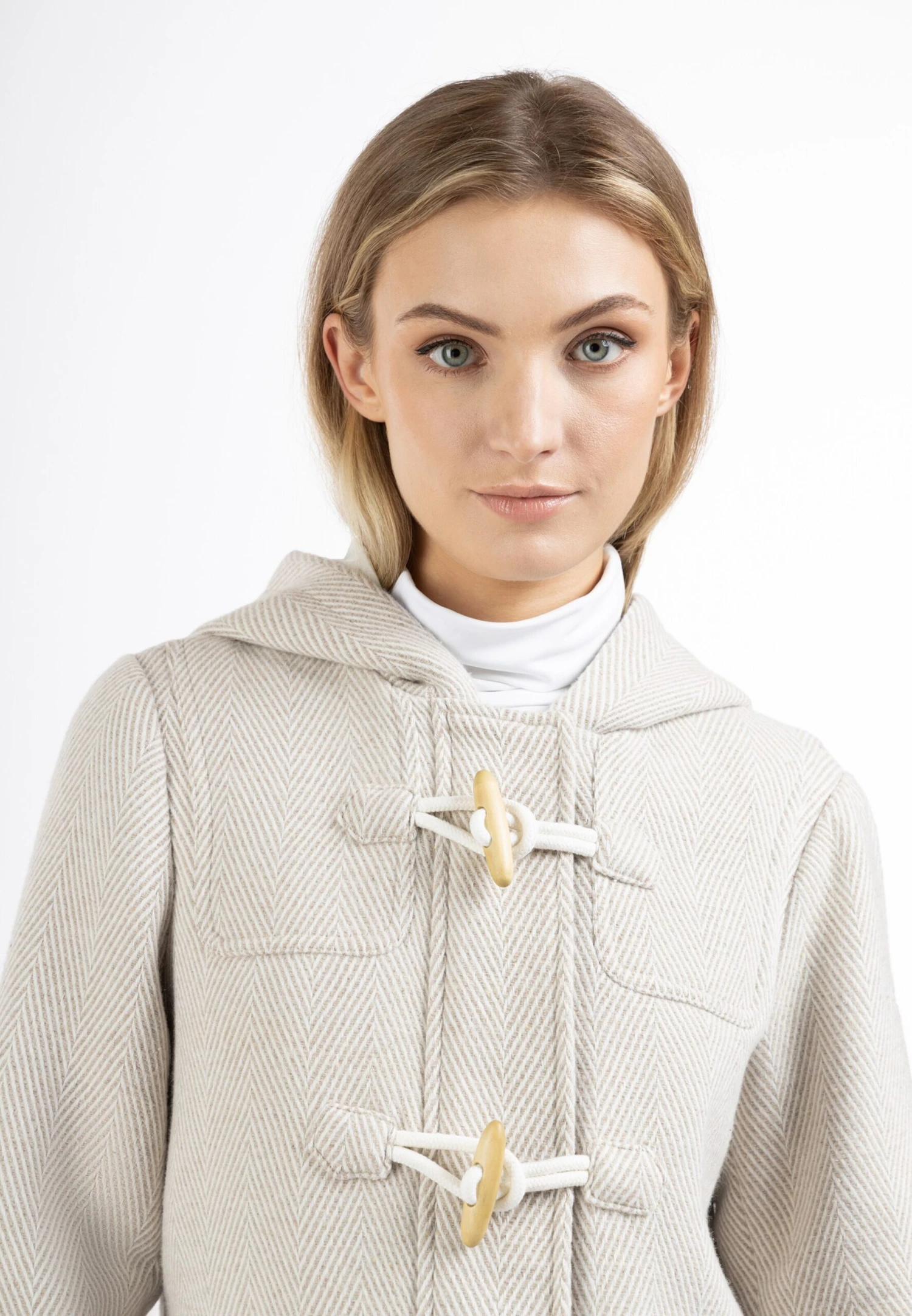 Duffelcoats Tussenmantel Nascita Dames Beige 7 Duffelcoats Tussenmantel Nascita Dames Beige - Afbeelding 5