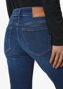 Marc O'Polo Straight Regular Jeans ALBY Dames Donkerblauw -Dameskleding Verkoop Winkel a34e2e05018e6ae16ca854b25d5e6f46