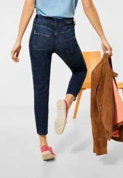Cecil Jeans Skinny Jeans Dames Donkerblauw -Dameskleding Verkoop Winkel a353e3132182ab1d05b2cf1715cafc38