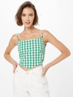 Pepe Jeans Spaghetti Tops Top GETTIE Dames Groen -Dameskleding Verkoop Winkel a3552f3b9cfe76df1adc8836c4cf9e60