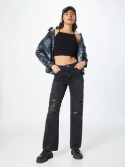 ONLY Wide Leg Wide Leg Jeans Camille Dames Zwart -Dameskleding Verkoop Winkel a3966faa83ffb22a0b16708c7ca8d382