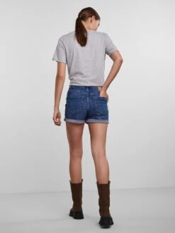 Pieces Denim Shorts Regular Jeans Pacy Dames Blauw -Dameskleding Verkoop Winkel a4eb193c07e4e16a309ada3337bf3880