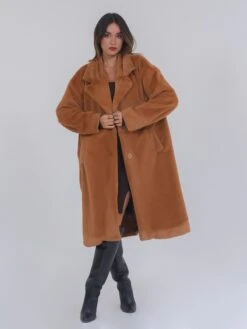 Wintermantels Wintermantel Dames Bruin -Dameskleding Verkoop Winkel a542cba731cb58c666809ad63a68b7dd