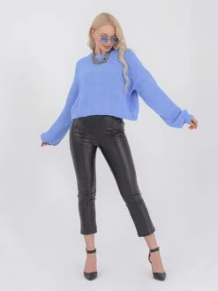 Oversized Truien Oversized Trui Senta Dames Blauw -Dameskleding Verkoop Winkel a63200410392176020239948738f6551