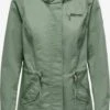 ONLY Parkas Tussenparka Lorca Dames Olijfgroen