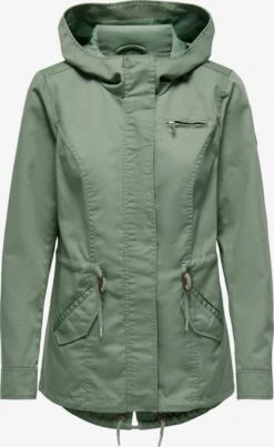 ONLY Parkas Tussenparka Lorca Dames Olijfgroen