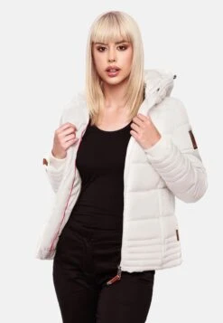 Marikoo Winterjassen Winterjas Sole Dames Wit -Dameskleding Verkoop Winkel a8520600ca340d675185cf64136bd9e3