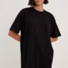 NA-KD Oversized Shirts Oversized Shirt Dames Zwart -Dameskleding Verkoop Winkel a927f8c9a5d13515f479b90605ba2d31