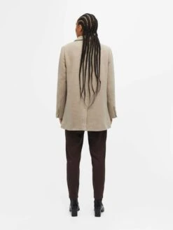 Object Korte Mantels Blazers BLAZA Dames Beige Gemêleerd -Dameskleding Verkoop Winkel aa70a3d347ba04fdd12a6cc1d5630d09