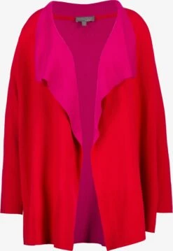 Ulla Popken Vesten Gebreid Vest Dames Rood