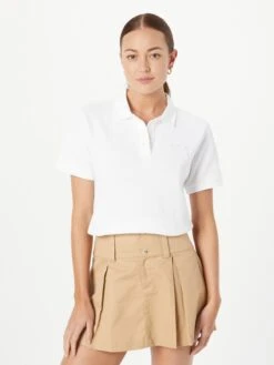 United Colors Of Benetton Polos Shirt Dames Wit -Dameskleding Verkoop Winkel acd0211657fb078585a98eda0efaedb1