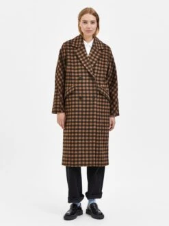 Selected Femme Tussenmantels Tussenmantel Dames Lichtbruin / Donkerbruin 9 Selected Femme Tussenmantels Tussenmantel Dames Lichtbruin / Donkerbruin -Dameskleding Verkoop Winkel ad6dbeab1173cd2250f064c7402d563f