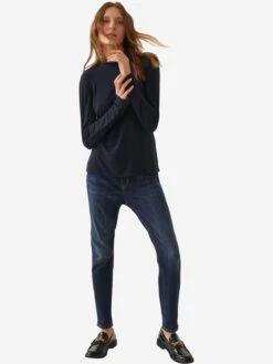 Longsleeves Shirt Goltika Dames Marine -Dameskleding Verkoop Winkel adb609f40332bc8799b4b483c47e0a90