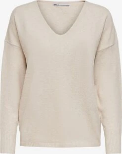 ONLY Fijngebreide Truien Trui Rica Dames Crème -Dameskleding Verkoop Winkel ae4268714cd61e986bc851dc9f492099