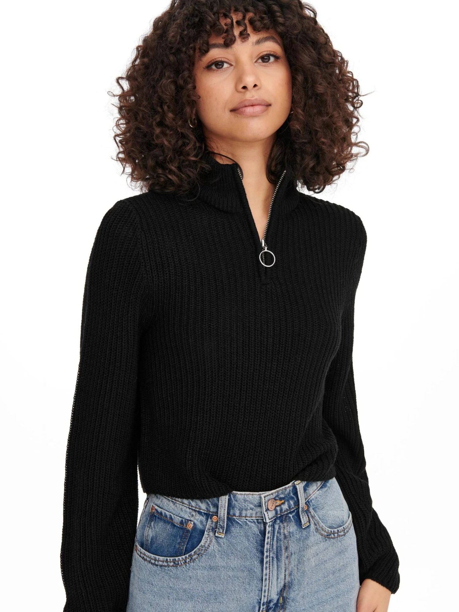 ONLY Coltruien Trui Ava Nicoya Dames Zwart 8 ONLY Coltruien Trui Ava Nicoya Dames Zwart - Afbeelding 6