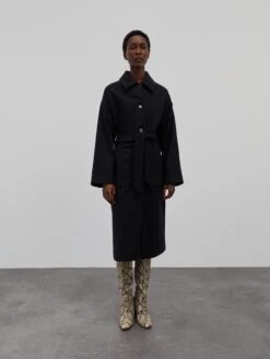 EDITED Wollen Mantels Tussenmantel Tosca Dames Zwart -Dameskleding Verkoop Winkel b0638628e4d02606bb0c35461b277a37