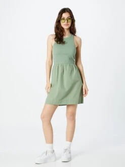 ESPRIT Jerseyjurken Jurk Dames Kaki -Dameskleding Verkoop Winkel b06e3d046e882f28b3f84270e590e34d