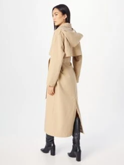 NASTY GAL Trenchcoats Tussenmantel Dames Lichtbruin -Dameskleding Verkoop Winkel b10139641e366774bf3e1664d7408b67
