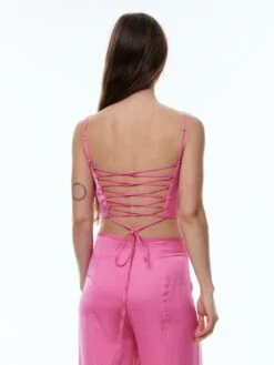 EDITED Crop Tops Top Jonah Dames Pink -Dameskleding Verkoop Winkel b1b9185750e1df17b6a40fe47223d820