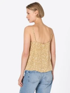 Second Female Spaghetti Tops Top Dames Geel -Dameskleding Verkoop Winkel b21cd4ab725e3eff5fe67a51d4f17569